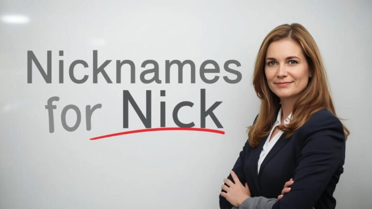 nicknames for nick