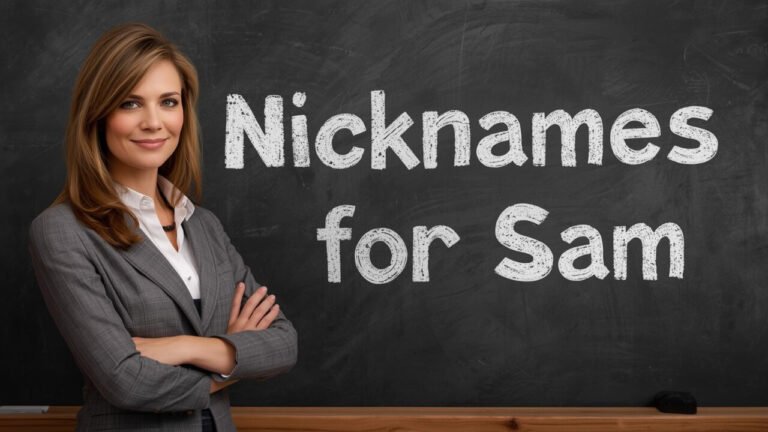 Nicknames for Sam