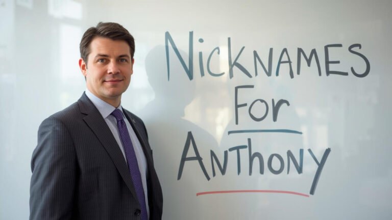 nicknames for anthony
