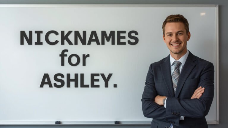nicknames for ashley