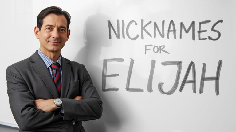 nicknames for elijah