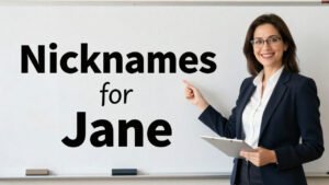 nicknames for jane