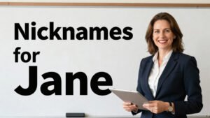 nicknames for jane