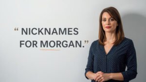 nicknames for morgan