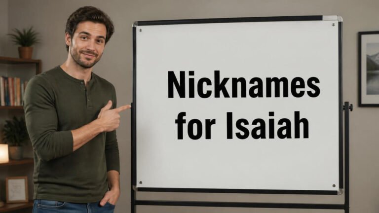 Nicknames for Isaiah