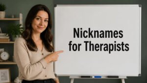 nicknames for therapists